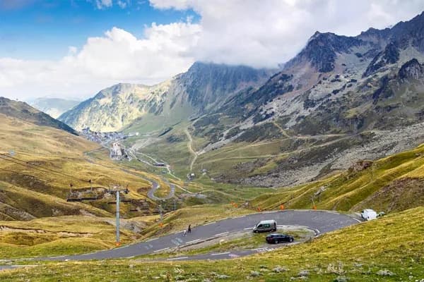 Vol en parapente — Col du Tourmalet