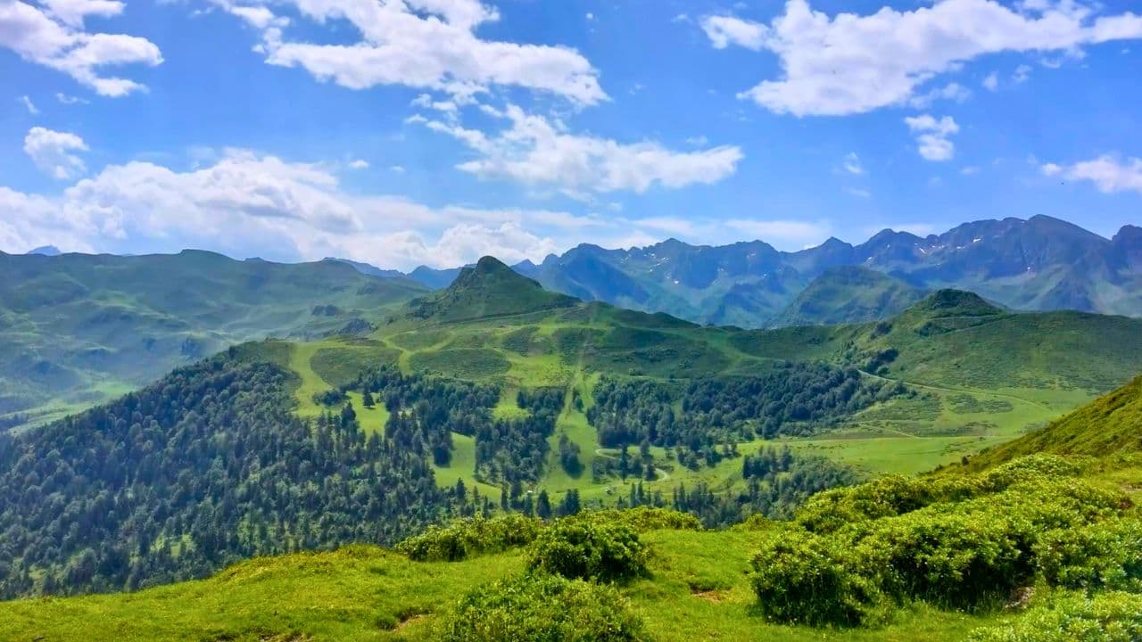 Vol en parapente — Couraduque